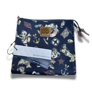 Disney Dooney & Bourke - Cruise Line Navy Mickey and Friends Crossbody 2018 NWT